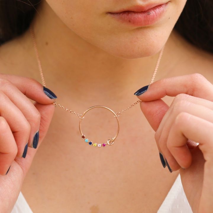 Love necklace rose sales gold