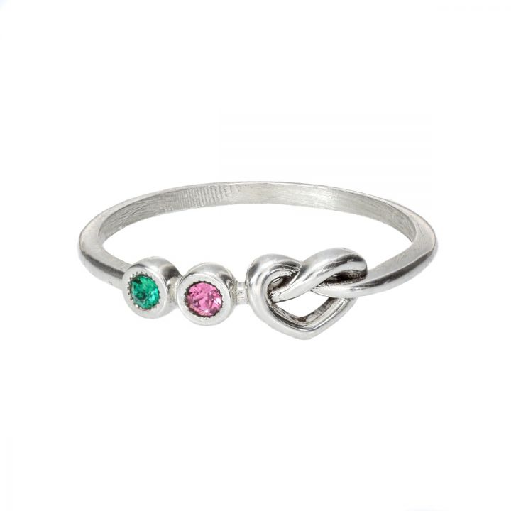 Ties of The Heart Promise Ring [Sterling Silver]