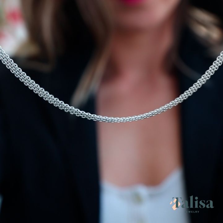 3 Necklace Extender Chain (Silver) - Talisa