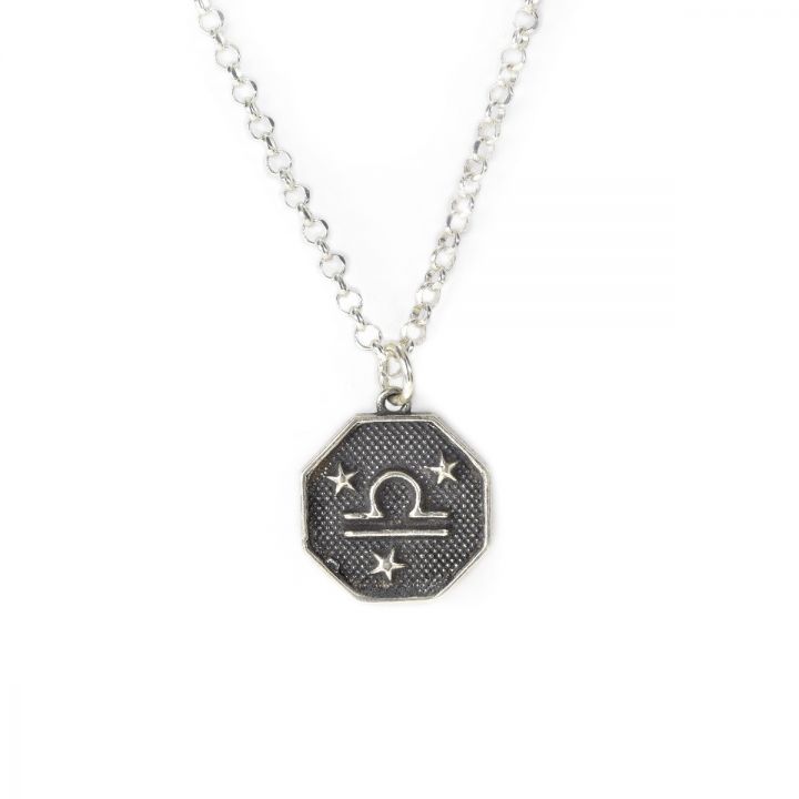 Written in the Stars Zodiac Signs Necklace [Sterling Silver]