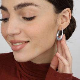 SILVER925 VOLUME HOOP EARRINGS/シルバー/ピアス - メルカリ