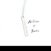 I Love You Necklace [Sterling Silver]