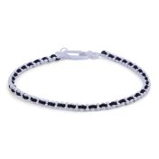 Midnight Thread Bracelet [Sterling Silver]