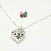Talisa Hearts Necklace [Sterling Silver]