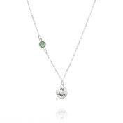 BE LOVE - Sterling Silver Necklace with Swarovski® Crystal