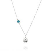 BE PURE - Sterling Silver Necklace with Swarovski® Crystal