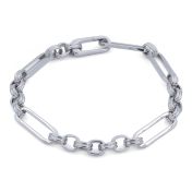 Modern Paperclip Bracelet