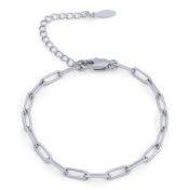 Paperclip Link Bracelet 