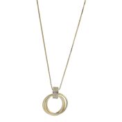 Unity Rings Necklace [18K Gold Plated]