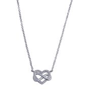 Ties of Heart Infinity Necklace