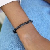 Black Onyx Beaded Bracelet