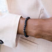 Black Onyx Beaded Bracelet