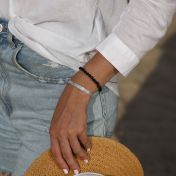 Black Onyx Beaded Bracelet