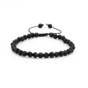 Black Onyx Beaded Bracelet