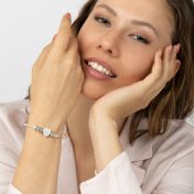 Cherished Love Name Bracelet [Sterling Silver]