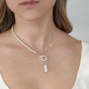 Baroque Pearl Charm [Sterling Silver]