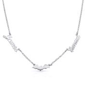 Moonlit Bat Signature Necklace [Sterling Silver]