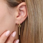 Beads Bar Earring Charm [18K Gold Vermeil]