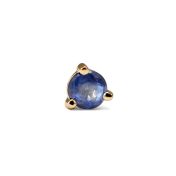 September Sapphire Birthstone Earrings [14 Karat Gold]