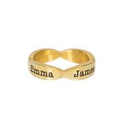 Blossom Name Ring [Gold Plated]