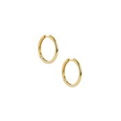 Bold Hoop Earrings - Medium [18K Gold Vermeil]