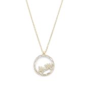 Butterfly Couple Necklace [18K Gold Plated]