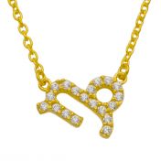 Capricorn Necklace - Zodiac Sign Necklace [18K Gold Vermeil]
