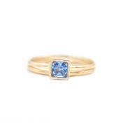 Carina Ring. Square [18K Gold Plated]