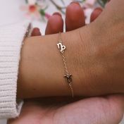 Helena Zodiac Bracelet [14 Karat Gold]