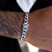 Cuban Link Chain Name Bracelet