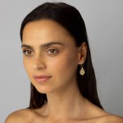 Boucles d'Oreilles Carte Endroit Chéri [Vermeil 18ct]