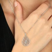 Cherished Spot Map Necklace