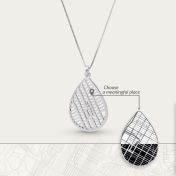 Cherished Spot Map Necklace