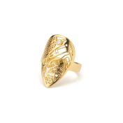 Bague Carte Endroit Chéri [Vermeil 18ct]