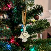 Cherished Angel - Custom Christmas Ornament