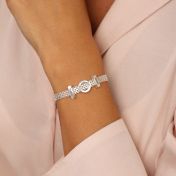 Circle Charm for Enchanted Milanese Chain [Sterling Silver]