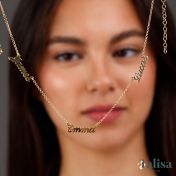 Family Bond Multi-Name Necklace [18K Gold Plated]