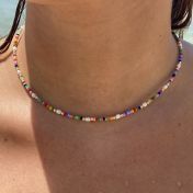 Collar de Perlas de Colores