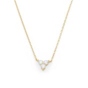 Crystal Bloom Necklace [18K Gold Vermeil]