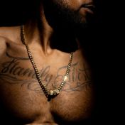 Cross Cuban Link Chain With Names - 8mm [18K Gold Vermeil]