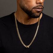 Cuban Link Chain With Names - 6mm [18K Gold Vermeil]