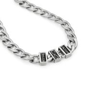 Infinity Charm Cuban Link Chain With Names