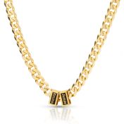 Cuban Link Chain With Names - 6mm [18K Gold Vermeil]