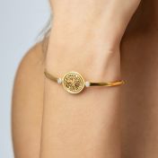 Diamond Spot Map Bracelet [18K Gold Vermeil]