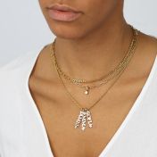 Talisa Multi-Name Necklace with Diamond [18K Gold Vermeil]