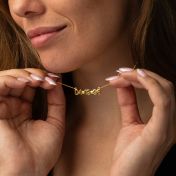 Diamond Date Necklace [18K Gold Vermeil]