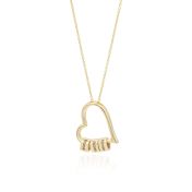 Delicate Ties of the Heart Name Necklace [14 Karat Gold]