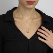 Delicate Ties of the Heart Name Necklace [18K Gold Plated]