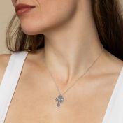 Duo Cross Harmony Necklace