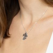 Duo Cross Harmony Necklace